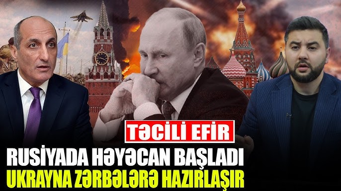 Rusi̇yada HƏYƏCAN başladı - Ukrayna zərbələrə hazırlaşır - Fikrət Yusifov ilə QIRMIZI MASA
