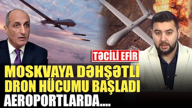 TƏCİLİ EFİR! Moskvaya dəhşətli hücum başladı- Fikrət Yusifov ilə QIRMIZI MASA