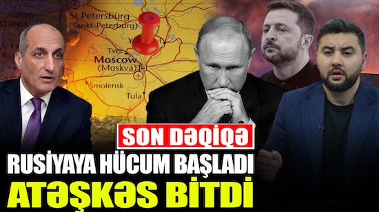 Rusiyaya HÜCUM başladı - Atəşkəs bitdi - Fikrət Yusifov ilə QIRMIZI MASA
