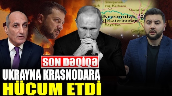 Ukrayna Krasnodara HÜCUM ETDİ - Fikrət Yusifov ilə QIRMIZI MASA